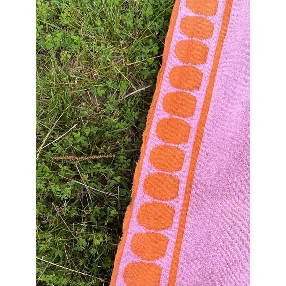 Vintage Cannon Daisy Bath Towel Flower Power Rare READ - Picture 6 of 6